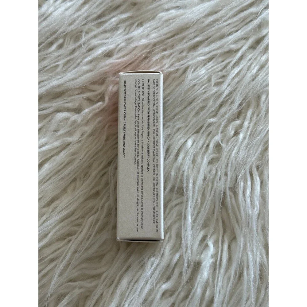 Haus Labs By Lady Gaga Color Fuse Cheek Blush Balm Stick Glassy Tangelo Orange